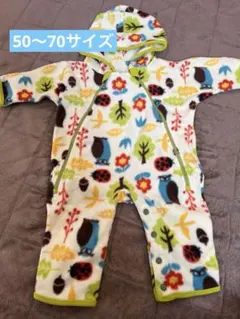 【1/8値下】mont-bell⭐︎モンベルベビー　フリースカバーオール