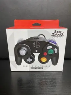 新品未使用品 Nintendo ゲームキューブ コントローラー スマブラブラック