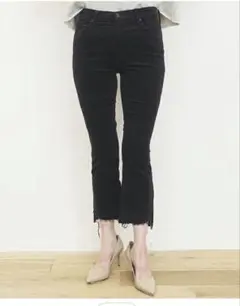 MOTHER THE INSIDER CROP STEP FRAY 23