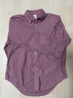 Brooks Brothers 長袖チェックシャツ 赤 古着