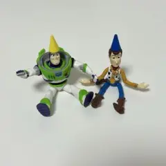 トイストーリー　ガチャ　happybirthday to you ウッディ　バズ