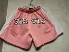 FLR 914 メッシュショートパンツ ピンク S