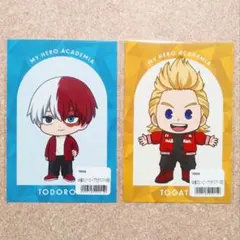 僕のヒーローアカデミア　東京タワー　コラボ　ポストカード　轟焦凍　通形ミリオ