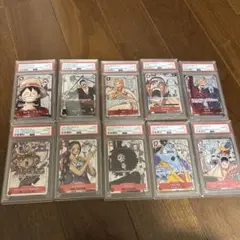 PSA10 7連番】フルコンプ ワンピース3周年プロモ トレジャー