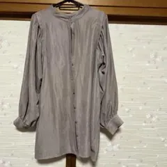ワンピース チュニック 長袖 くすみカラーのサムネイル