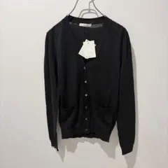 【新品タグ付✨】セリーヌ カーディガン　カシミヤ100% フィービー期　刺繍ロゴのサムネイル