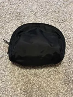 無印・ナイロン広口ラウンドポーチ