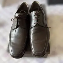 BALLY レザー ビジネスシューズ ダークブラウンのサムネイル