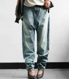 【とらしま本舗様専用】✨antiqua✨サルエルデニムパンツ M/L《完売品》