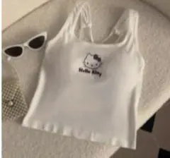 Hello Kitty カップ付きキャミソール ホワイトのサムネイル
