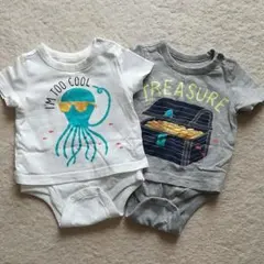 値下げ☆ベビーギャップ　ロンパース　二枚セット