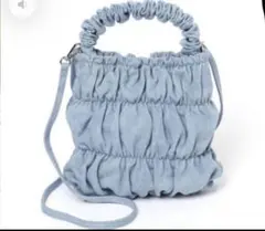 LOWRYSFARM シャーリングショルダーバック ブルー