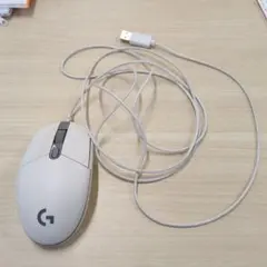 Logicool 有線マウス ホワイト