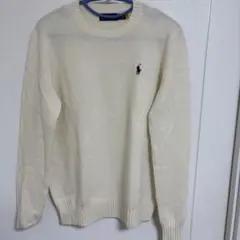 ポロ・ラルフ・ローレン アイボリー セーター