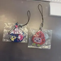 たまごっち　一番くじ　F賞　きらきらラバーチャーム　まめっち いちごっち