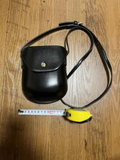 【中古】ショルダーバッグ　ブラック　合皮　ミニバッグ