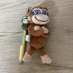 おさるのジョージ　まとめ売り　ぬいぐるみ、ボールペン