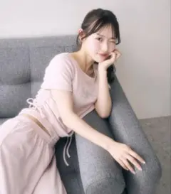 titty&Co. バックレースラメトップス ピンクのサムネイル