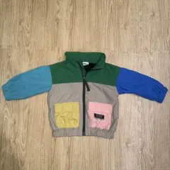 BREEZE フード付きマルチカラージャケット