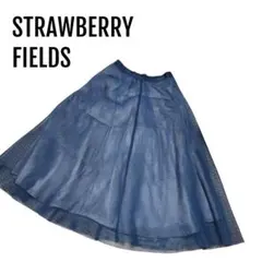 STRAWBERRY FIELDS　ストロベリー・フィールズ　メッシュ　スカート