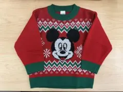 futafuta ミッキーマウス クリスマス セーター