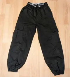 ダンスパンツ ワイドパンツ ブラック 150cm