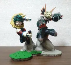 ヒロアカ XrossLink 緑谷出久 爆豪勝己 フィギュア 2体セット