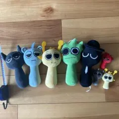 スプランキー　ぬいぐるみ　8体セット