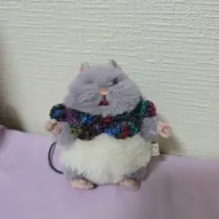 はむにぎり用 つけ襟 グレーミックス