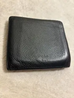 Polo Ralph Laurenブラック 二つ折り財布