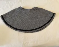 COMME CA FILLE千鳥柄スカート 130cmのサムネイル