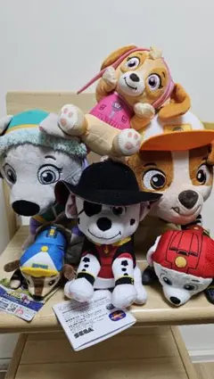 パウ・パトロール ぬいぐるみ セット