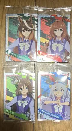 ウマ娘　シンデレラグレイ　ツインウエハース　シンボリルドルフ　マルゼンスキー