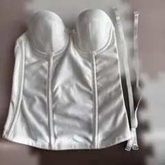 ホワイト コルセット ブライダルインナー　B75