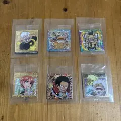 【土日限定】ワンピース　大海賊ウエハース12弾ゴールドパラレル　他合計6枚セット