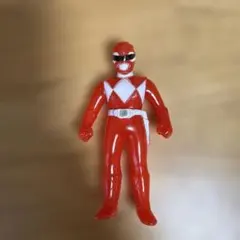 恐竜戦隊ジュウレンジャー ティラノレンジャー ソフビ フィギュア 当時物約8cmのサムネイル