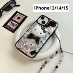 ハローキティ iPhoneケース 13/14/15　スマホケース