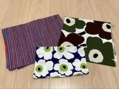 マリメッコ 生地セット UNIKKO ストライプ ハギレ