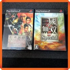 PS2ソフト【アクション】2本セット 真・三國無双5、クラウチングタイガー