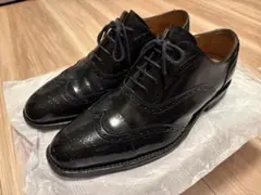 REGAL 黒 ウィングチップ レザーシューズ