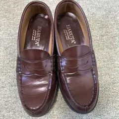 ハルタ　ローファーブラウン24cm
