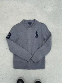 Polo Ralph Lauren グレー ジップアップセーター