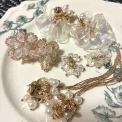 ピアスパーツ4点セット まとめ売り