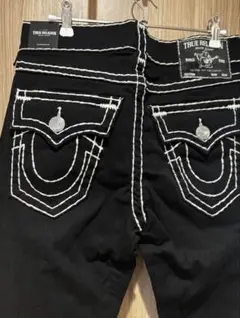 TRUERELIGIONデニム　ステッチデニム　トゥルーレリジョンパンツ