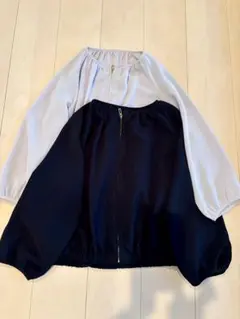 OPAQUE.CLIP ノーカラーブルゾン2点セット