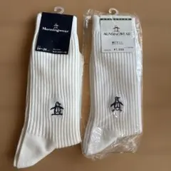 ☆新品未使用☆マンシングウェア 紳士靴下ソックス 2足set