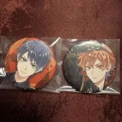 ツイステ 5周年 ブレイジングジュエル 缶バッジ エース　デュース