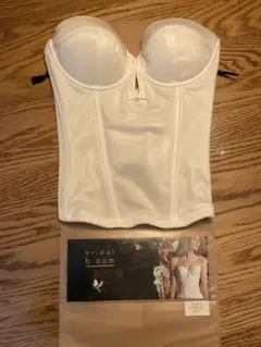 【お値下げ】bridal bloom ホワイト コルセット