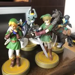 amiibo トワイライトプリンセス　リンク　時のオカリナ　ウルフリンク　騎乗