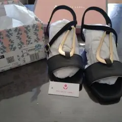 PRIVATE LABEL ブラック サンダル Sのサムネイル